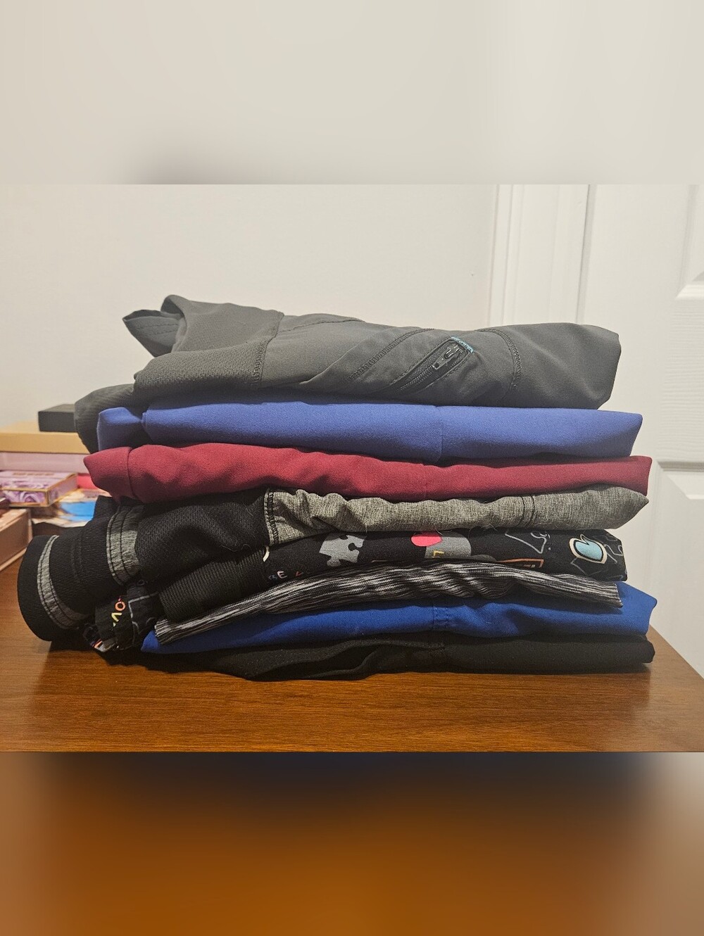 Lot of womens scrub tops XL